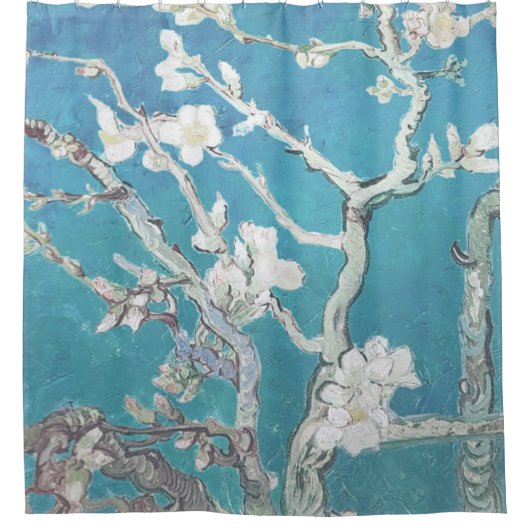 Van Gogh Almond Blossom Painting Douchegordijn (Voorkant)