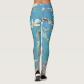 Van Gogh Almond Blossom Painting Leggings (Achterkant)