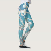 Van Gogh Almond Blossom Painting Leggings (Rechts)