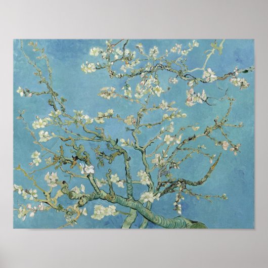 Van Gogh Almond Blossom Painting Poster (Voorkant)