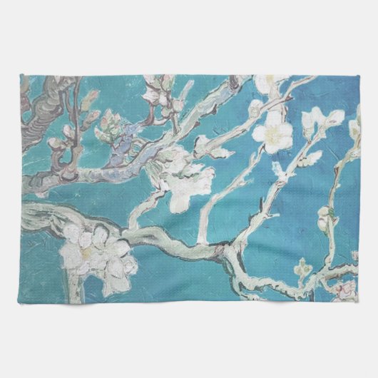 Van Gogh Almond Blossom Painting Theedoek (Horizontaal)