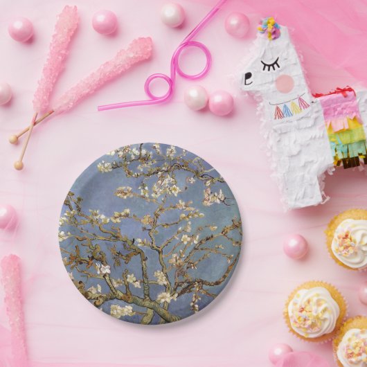 Van Gogh Almond Blossom Papieren Bordje (Feest)