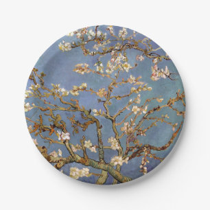 Van Gogh Almond Blossom Papieren Bordje