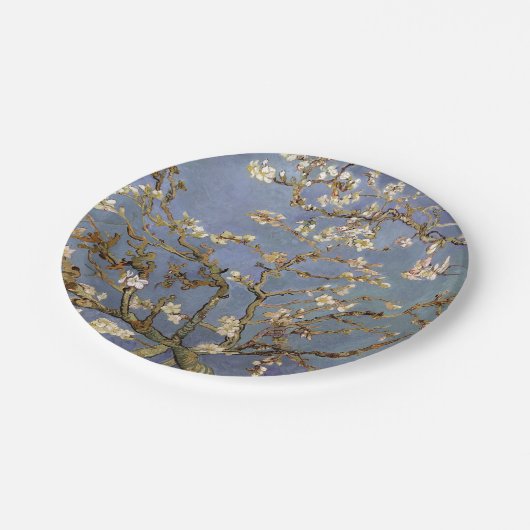 Van Gogh Almond Blossom Papieren Bordje (Gekanteld)