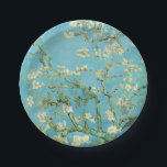 Van Gogh Almond Blossom Papieren Bordje<br><div class="desc">Artiest: Vincent Van Gogh Titel: Almond Blossom veranderde kleur door 2zoete4wordsDesignes vincent van gogh,  van gogh,  amandelbloesems,  blauwgroen,  bloemen,  bloemen,  bloemen,  lente,  verfijnd,  decor</div>