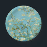 Van Gogh Almond Blossom Papieren Bordje<br><div class="desc">Artiest: Vincent Van Gogh Titel: Almond Blossom veranderde kleur door 2zoete4wordsDesignes vincent van gogh,  van gogh,  amandelbloesems,  blauwgroen,  bloemen,  bloemen,  bloemen,  lente,  verfijnd,  decor</div>
