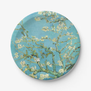 Van Gogh Almond Blossom Papieren Bordje