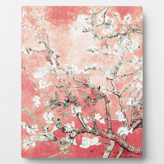 Van Gogh Almond Blossom Peach Fotoplaat (Voorkant)