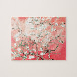 Van Gogh Almond Blossom Peach Legpuzzel<br><div class="desc">Artiest: Vincent Van Gogh Title: Almond Blossom gewijzigde kleur door 2zoete4wordsModellen</div>