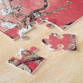 Van Gogh Almond Blossom Peach Legpuzzel (Zijkant)