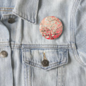 Van Gogh Almond Blossom Peach Ronde Button 5,7 Cm (In situ)