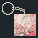 Van Gogh Almond Blossom Peach Sleutelhanger<br><div class="desc">Amandelbloesems van Vincent Van Gogh, kleurwijziging copyright 2sweet4wordsDesigns/ PureVintage Love. Peachy Pink Almond Blossoms Sleutelhanger: Draag de pracht van Vincent Van Gogh’s Amandelbloesems met je mee, waar je ook gaat met onze Peach Almond Blossoms Sleutelhanger. Het iconische kunstwerk schijnt tegen een achtergrond van zacht roze tinten, waardoor een boeiend accessoire...</div>