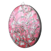Van Gogh Almond Blossom Pink Blue Dartbord (Voorkant Rechts)