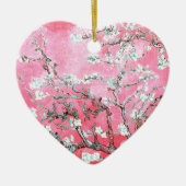 Van Gogh Almond Blossom Pink Blue Keramisch Ornament (Voorkant)