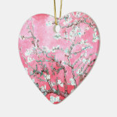 Van Gogh Almond Blossom Pink Blue Keramisch Ornament (Links)