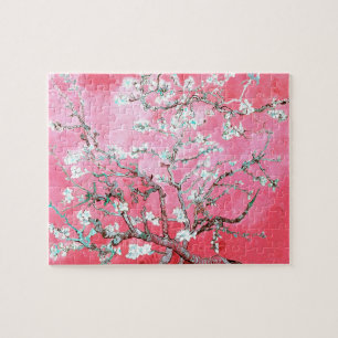 Van Gogh Almond Blossom Pink Blue Legpuzzel