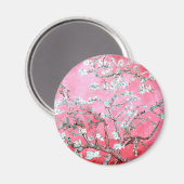 Van Gogh Almond Blossom Pink Blue Magneet (Voorkant / Achterkant)