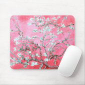 Van Gogh Almond Blossom Pink Blue Muismat (Met muis)