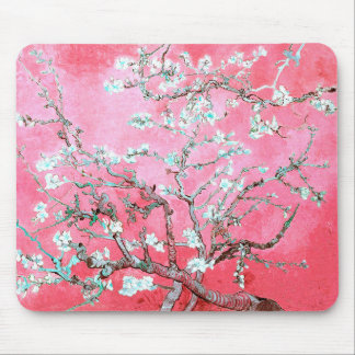 Van Gogh Almond Blossom Pink Blue Muismat