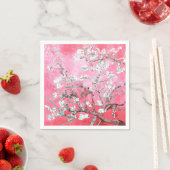Van Gogh Almond Blossom Pink Blue Servet (Insitu)