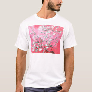 Van Gogh Almond Blossom Pink Blue T-shirt