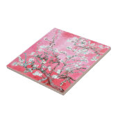 Van Gogh Almond Blossom Pink Blue Tegeltje (Zijkant)