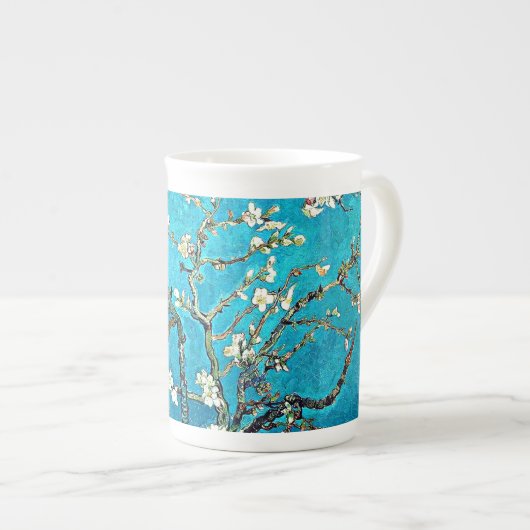 Van Gogh - Almond Blossom Porselein Kop (Voorkant rechts)