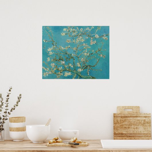 Van Gogh Almond Blossom Poster (Keuken)