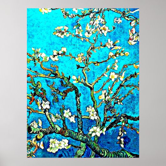 Van Gogh - Almond Blossom Poster (Voorkant)