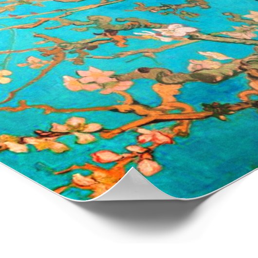 Van Gogh Almond Blossom Poster (Hoek)