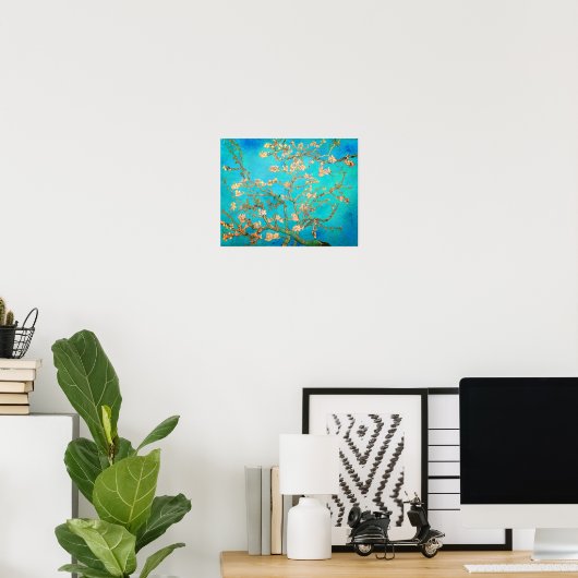 Van Gogh Almond Blossom Poster (Thuiskantoor)