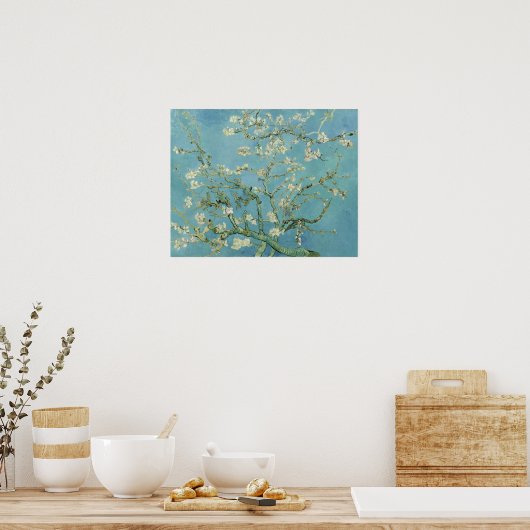 Van Gogh - Almond Blossom Poster (Keuken)