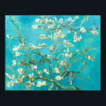 VAN GOGH - Almond Blossom Poster<br><div class="desc">"van gogh vincent",  "amandelbloesems",  bloemen,  "beroemd schilderij",  vintage,  "fijne kunst",  bloem,  blauw,  vangogh</div>