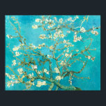 VAN GOGH - Almond Blossom Poster<br><div class="desc">"van gogh vincent",  "amandelbloesems",  bloemen,  "beroemd schilderij",  vintage,  "fijne kunst",  bloem,  blauw,  vangogh</div>