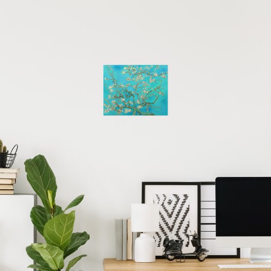 Van Gogh Almond Blossom Poster (Thuiskantoor)