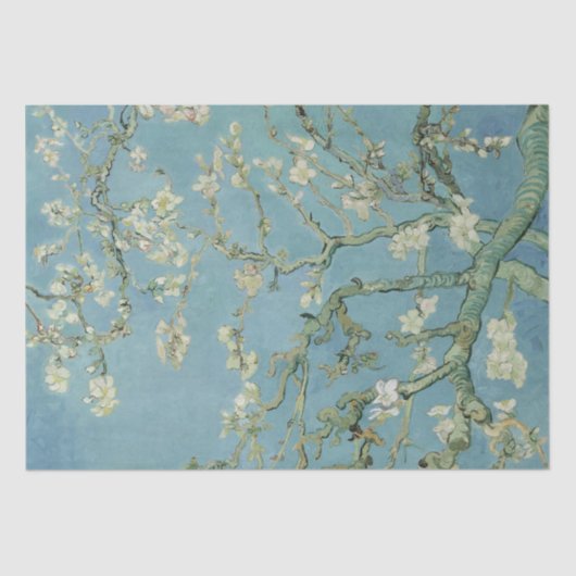 Van Gogh Almond Blossom Print Tissue Paper Tissuepapier (Voorkant)