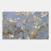 Van Gogh Almond Blossom Rechthoekige Sticker (Voorkant)