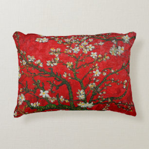 Van Gogh Almond Blossom Red Accent Kussen