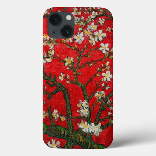Van Gogh Almond Blossom Red Case-Mate iPhone Case (Achterkant)