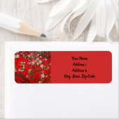 Van Gogh Almond Blossom Red Etiket (Insitu)