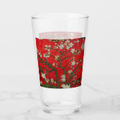 Van Gogh Almond Blossom Red Glas (Achterkant)