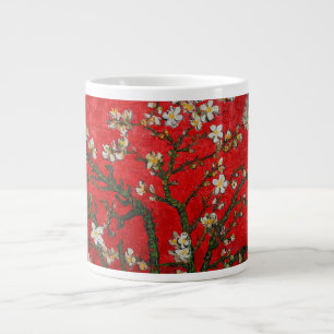 Van Gogh Almond Blossom Red Grote Koffiekop