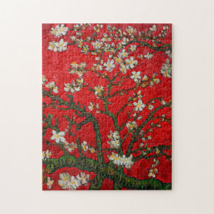 Van Gogh Almond Blossom Red Legpuzzel
