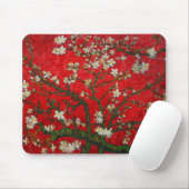 Van Gogh Almond Blossom Red Muismat (Met muis)