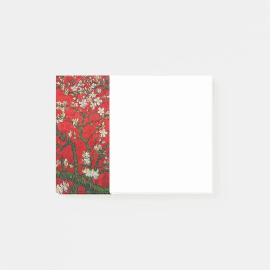Van Gogh Almond Blossom Red Post-it® Notes (Voorkant)