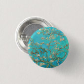Van Gogh Almond Blossom Ronde Button 3,2 Cm (Voorkant /achterkant)
