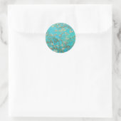 Van Gogh Almond Blossom Ronde Sticker (Tas)