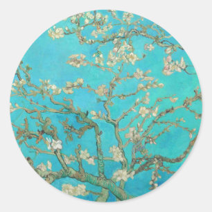 Van Gogh Almond Blossom Ronde Sticker