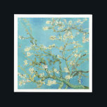 Van Gogh Almond Blossom Servet<br><div class="desc">Turquoise amandelbloesems Cadeaus voor bruiloftsfeest, Baby shower of lentefeest: Vier uw speciale gelegenheden met de betoverende schoonheid van Vincent Van Gogh's amandelbloesems. Onze Turquoise Amandelbloesems Cadeaus zijn de perfecte tekenen van waardering voor uw bruiloftsfeest, baby shower of lentefeestgasten. Elk geschenk toont het iconische kunstwerk tegen een achtergrond van levendige turquoise...</div>