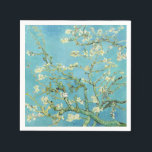 Van Gogh Almond Blossom Servet<br><div class="desc">Turquoise amandelbloesems Cadeaus voor bruiloftsfeest, Baby shower of lentefeest: Vier uw speciale gelegenheden met de betoverende schoonheid van Vincent Van Gogh's amandelbloesems. Onze Turquoise Amandelbloesems Cadeaus zijn de perfecte tekenen van waardering voor uw bruiloftsfeest, baby shower of lentefeestgasten. Elk geschenk toont het iconische kunstwerk tegen een achtergrond van levendige turquoise...</div>